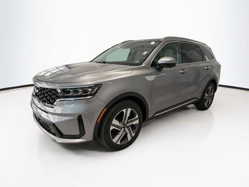 Steel Gray 2024 Kia Sorento Hybrid SX Prestige