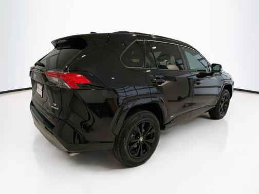 Midnight Black Metallic 2023 Toyota RAV4 Hybrid SE