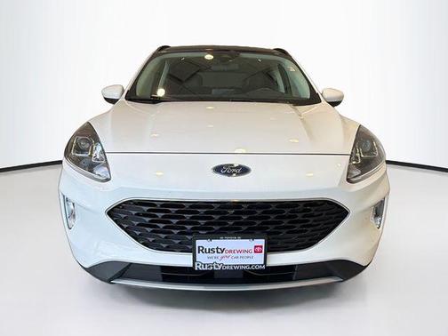 Star White Metallic Tri-Coat 2021 Ford Escape SEL