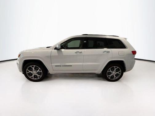 Bright White Clearcoat 2021 Jeep Grand Cherokee Overland