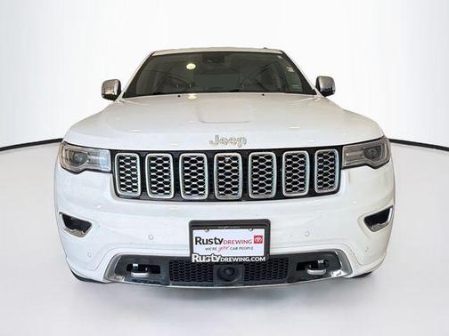Bright White Clearcoat 2021 Jeep Grand Cherokee Overland