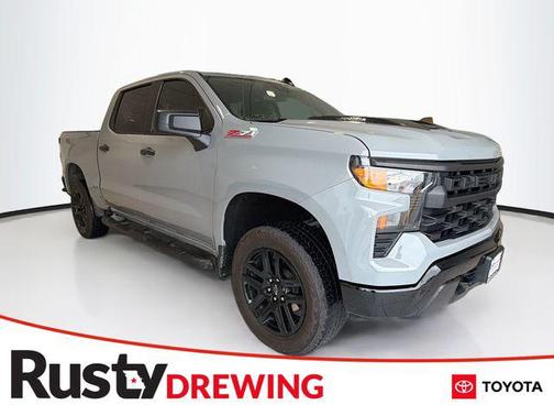 Slate Gray Metallic 2024 Chevrolet Silverado 1500 Custom Trail Boss
