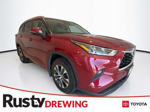 Ruby Flare Pearl 2021 Toyota Highlander XLE