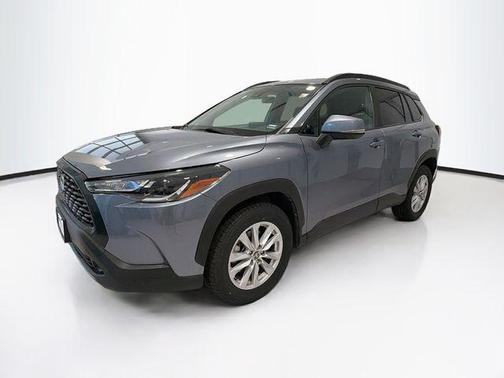 Blue Crush Metallic 2022 Toyota Corolla Cross LE
