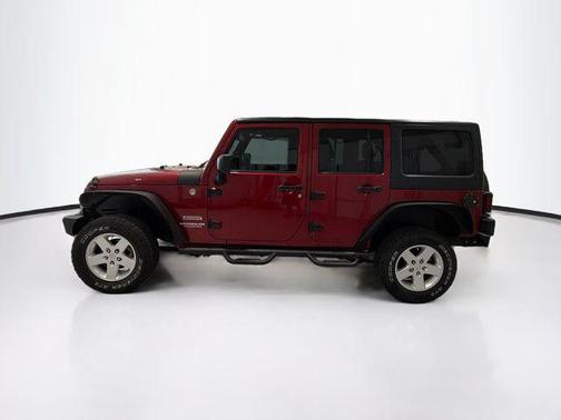 Deep Cherry Red Crystal Pearlcoat 2013 Jeep Wrangler Unlimited Sport