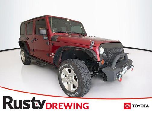 Deep Cherry Red Crystal Pearlcoat 2013 Jeep Wrangler Unlimited Sport