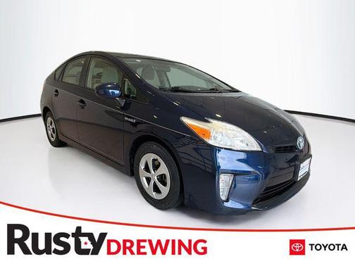 Nautical Blue 2012 Toyota Prius Three
