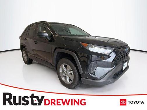 Midnight Black Metallic 2022 Toyota RAV4 Hybrid LE