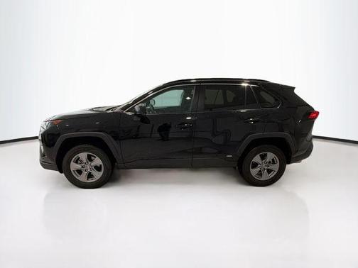 Midnight Black Metallic 2022 Toyota RAV4 Hybrid LE