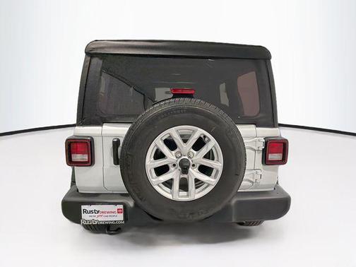 Bright White Clearcoat 2023 Jeep Wrangler Sport S