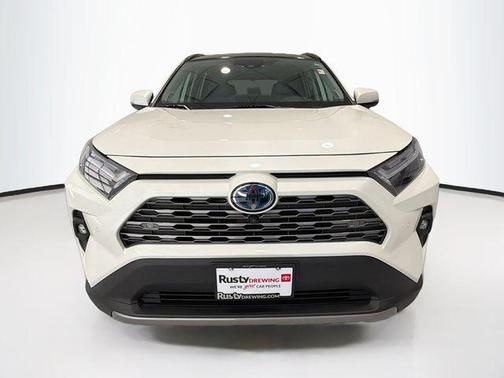 Blizzard Pearl 2022 Toyota RAV4 Hybrid Limited