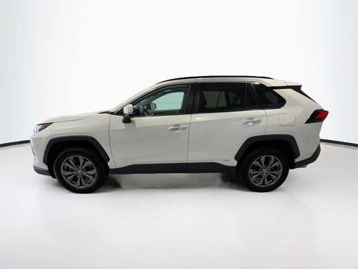 Blizzard Pearl 2022 Toyota RAV4 Hybrid Limited