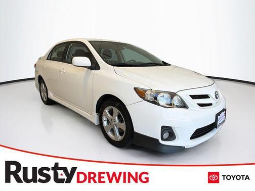 Super White 2012 Toyota Corolla S