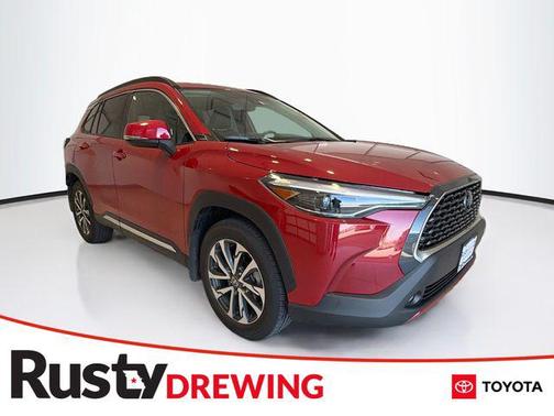 Barcelona Red Metallic 2022 Toyota Corolla Cross XLE