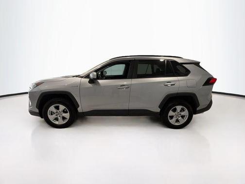 Silver Sky Metallic 2021 Toyota RAV4 Hybrid XLE