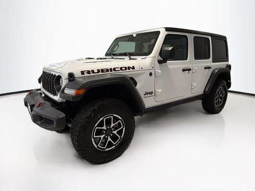 Bright White Clearcoat 2024 Jeep Wrangler Rubicon