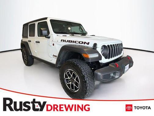 Bright White Clearcoat 2024 Jeep Wrangler Rubicon
