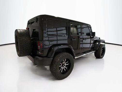 Black Clearcoat 2017 Jeep Wrangler Unlimited Sahara