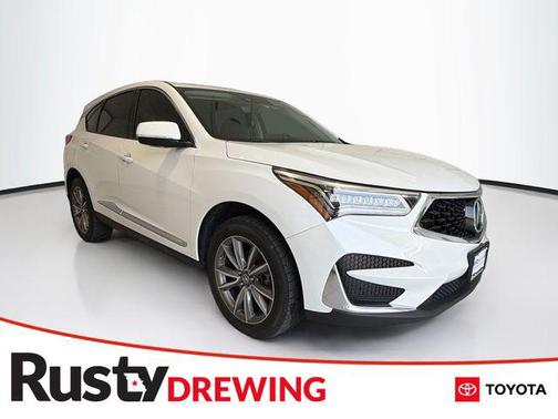 Platinum White Pearl 2020 Acura RDX Technology Package
