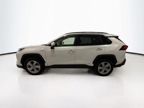 Blizzard Pearl 2021 Toyota RAV4 Hybrid Limited