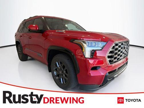 Supersonic Red 2026 Toyota Sequoia Platinum
