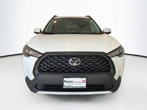 Wind Chill Pearl 2022 Toyota Corolla Cross LE