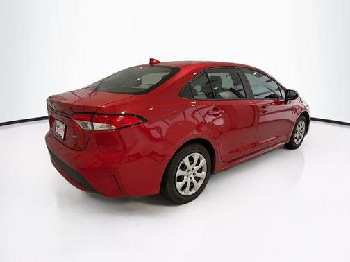Barcelona Red Metallic 2021 Toyota Corolla LE