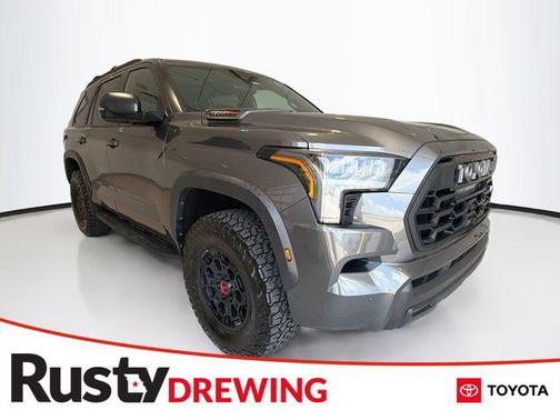 Magnetic Gray Metallic 2024 Toyota Sequoia TRD Pro