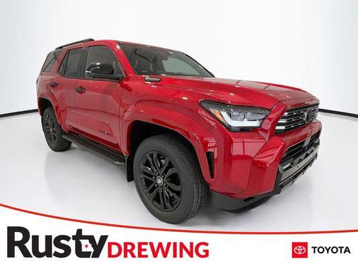 Supersonic Red 2026 Toyota 4Runner Hybrid Platinum