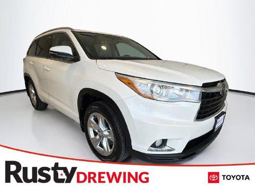 Blizzard Pearl 2015 Toyota Highlander Limited