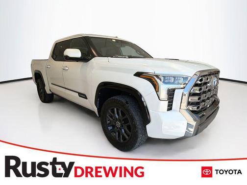 Wind Chill Pearl 2024 Toyota Tundra Hybrid Platinum