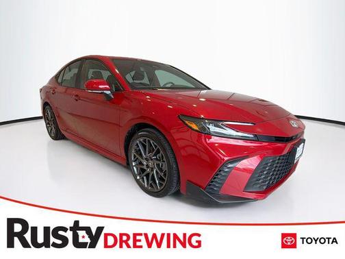 Supersonic Red 2025 Toyota Camry SE