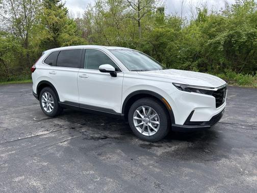 Platinum White Pearl 2026 Honda CR-V EX AWD