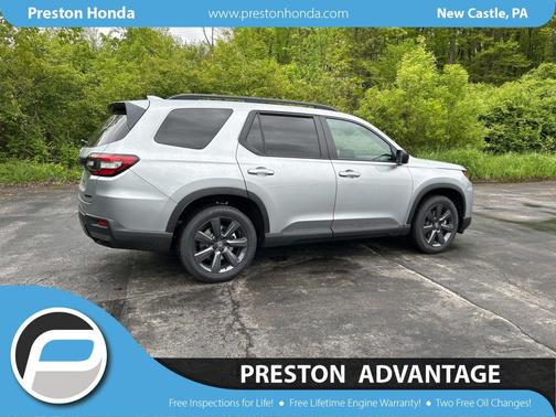 Solar Silver Metallic 2026 Honda Pilot Sport
