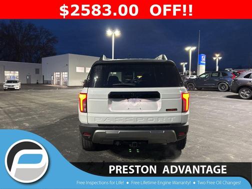 Platinum 2026 Honda Passport AWD TrailSport