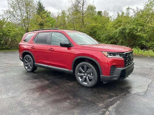 Radiant Red Metallic II 2026 Honda Pilot Sport