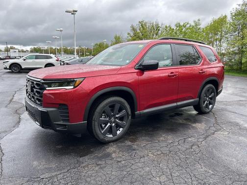 Radiant Red Metallic II 2026 Honda Pilot Sport