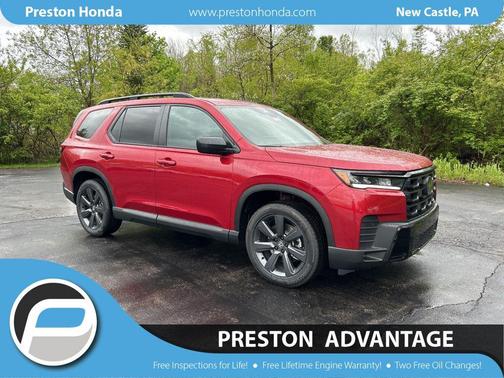 Radiant Red Metallic II 2026 Honda Pilot Sport