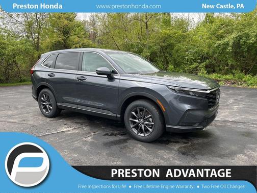 Gray 2026 Honda CR-V EX-L AWD