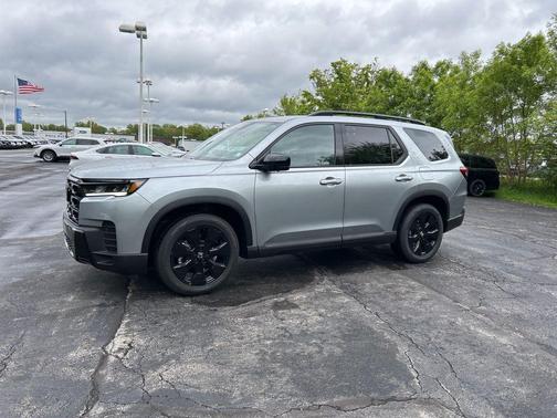 Solar Silver Metallic 2026 Honda Pilot Black Edition