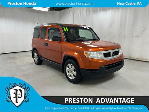Citrus Fire Metallic 2011 Honda Element EX