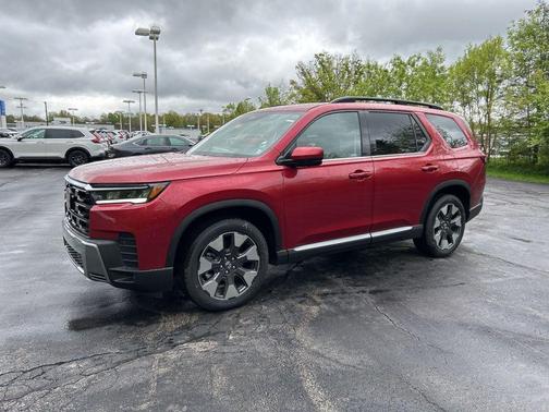 Radiant Red Metallic II 2026 Honda Pilot Elite
