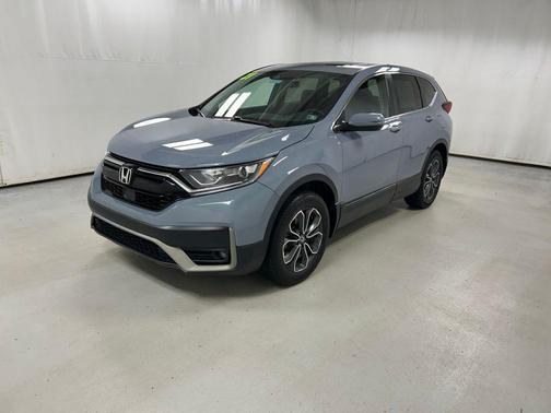 Gray 2021 Honda CR-V AWD EX