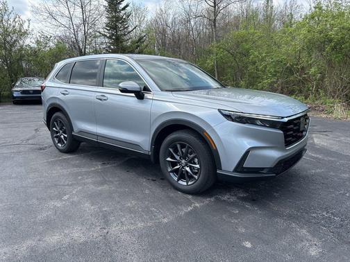 Solar Silver Metallic 2026 Honda CR-V EX-L AWD