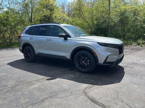 Solar Silver Metallic 2026 Honda CR-V Hybrid Sport-L AWD