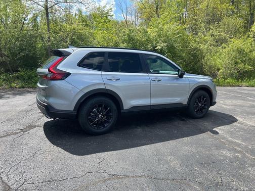 Solar Silver Metallic 2026 Honda CR-V Hybrid Sport-L AWD