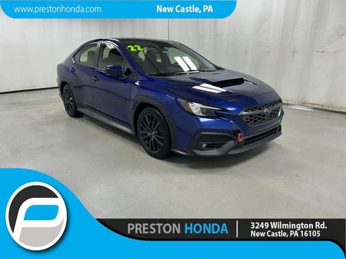 Sapphire Blue 2022 Subaru WRX Premium