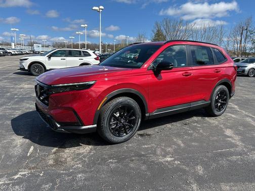 Radiant Red 2026 Honda CR-V Hybrid Sport-L AWD