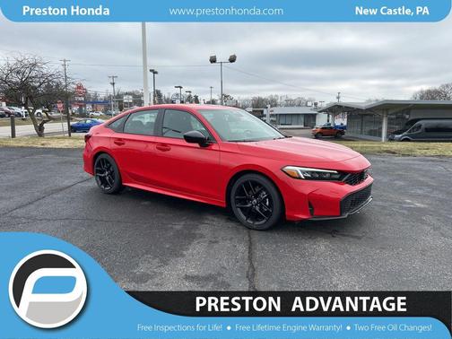 Rallye Red 2026 Honda Civic Sport