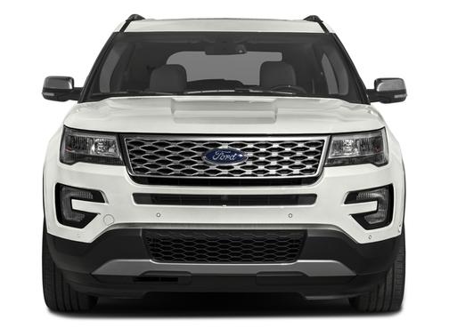 White Platinum Clearcoat Metallic 2017 Ford Explorer Platinum
